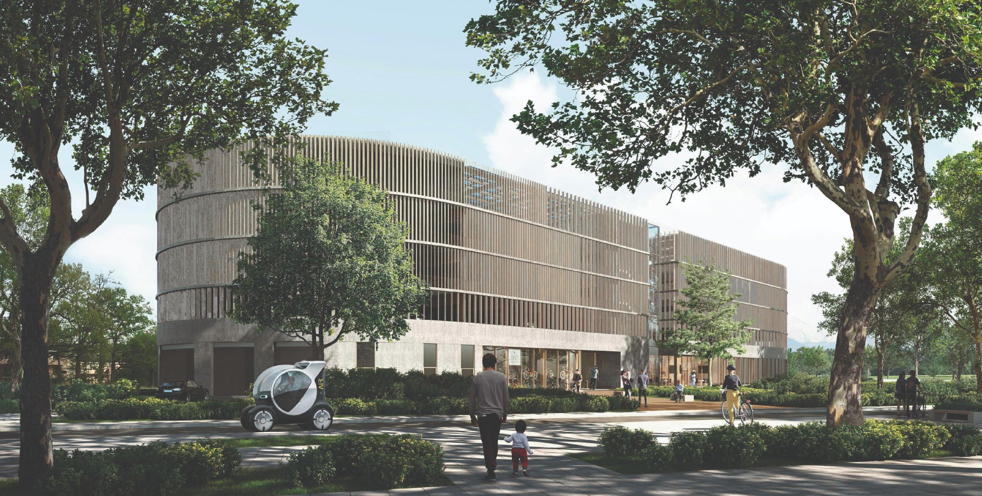 Batiment Hotspot - AIA Life Designers, architectes