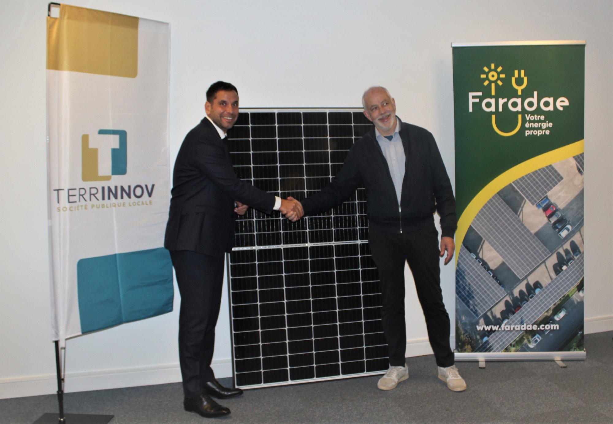 un partenariat engagé pour la solarisation de la ZAC