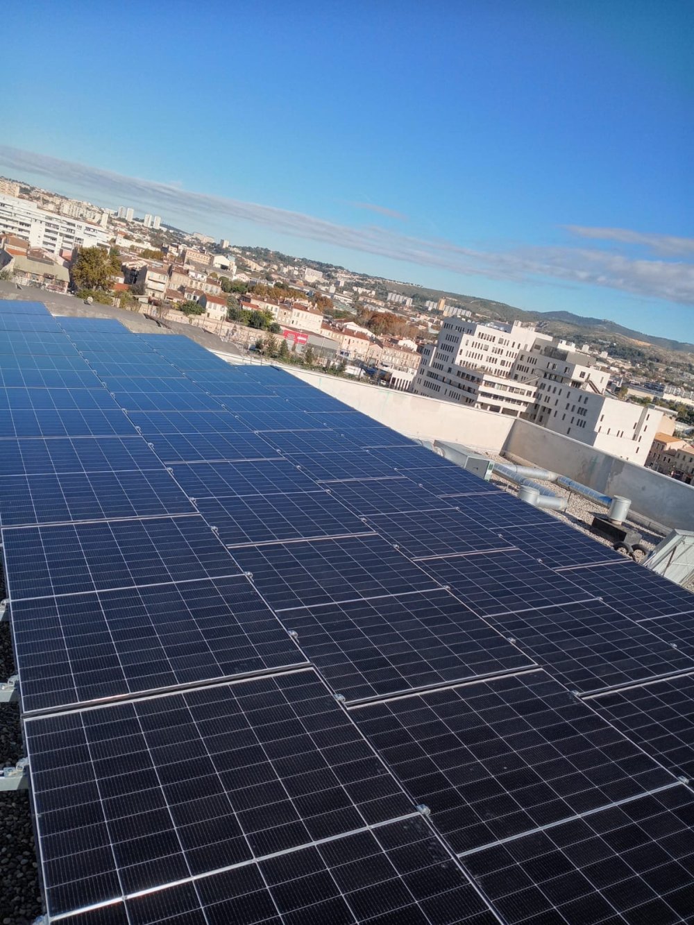 centrales en toiture