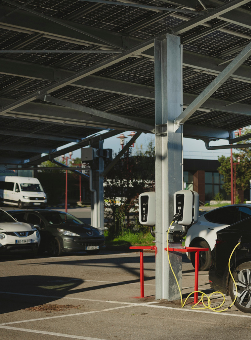 Parking solaire photovoltaïque